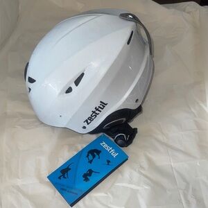 Zestful White Helmet For All Sports